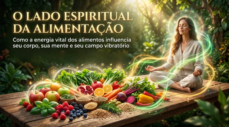 Capa do Curso Alimentação Consciente - Prof. Laércio Fonseca