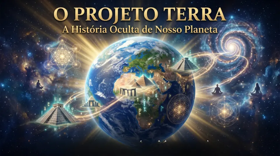 Capa do Curso Projeto Terra - Prof. Laércio Fonseca