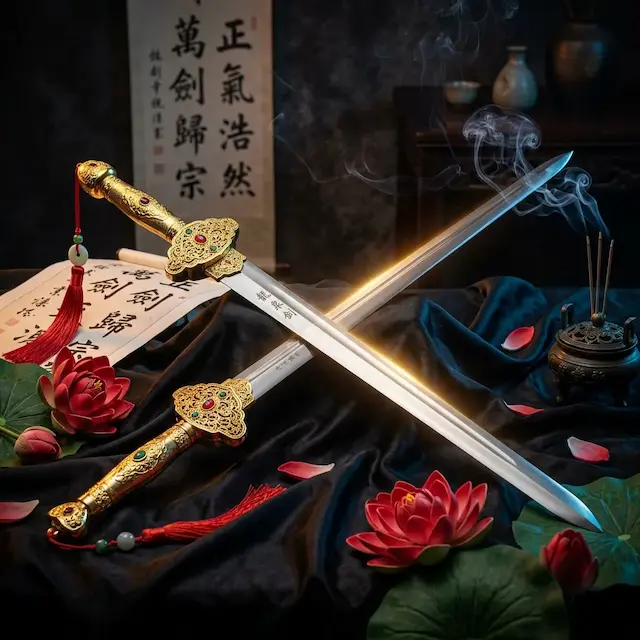 Espada chinesa Jian — arte marcial interna